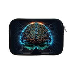 Brain Mind Technology Circuit Board Layout Patterns Apple Ipad Mini Zipper Cases by Uceng