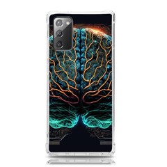 Brain Mind Technology Circuit Board Layout Patterns Samsung Galaxy Note 20 Tpu Uv Case