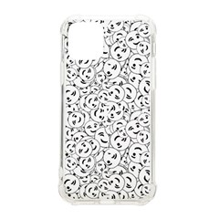 Winking Emoticon Sketchy Drawing Motif Random Pattern Iphone 11 Pro 5 8 Inch Tpu Uv Print Case by dflcprintsclothing