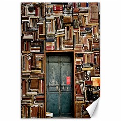 Books Canvas 12  X 18  by artworkshop