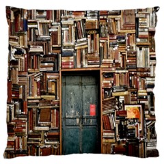 Books Large Cushion Case (one Side) by artworkshop