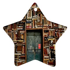 Books Ornament (star)