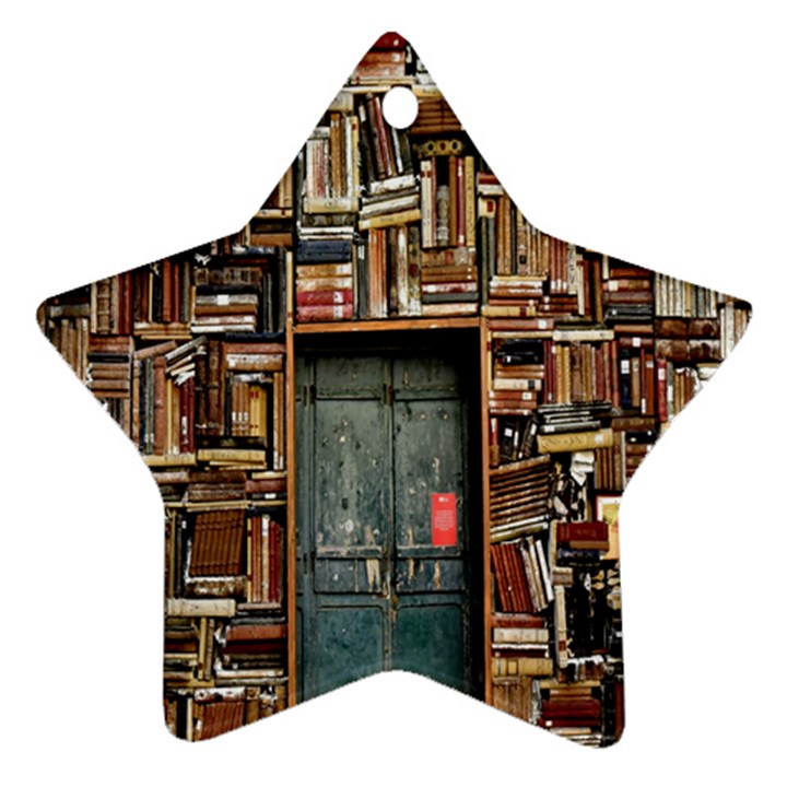 Books Ornament (Star)