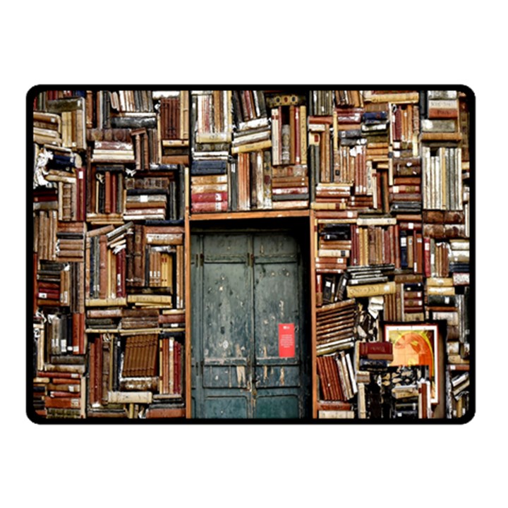 Books One Side Fleece Blanket (Small)