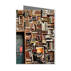 Books Mini Greeting Cards (pkg Of 8)