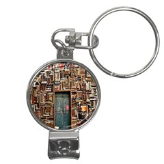 Books Nail Clippers Key Chain