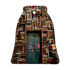 Books Bell Ornament (two Sides) by artworkshop