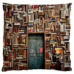 Books Standard Premium Plush Fleece Cushion Case (one Side) by artworkshop