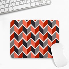 Colorful Zigzag Pattern Wallpaper Free Vector Small Mousepad by artworkshop