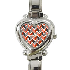 Colorful Zigzag Pattern Wallpaper Free Vector Heart Italian Charm Watch by artworkshop