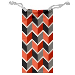 Colorful Zigzag Pattern Wallpaper Free Vector Jewelry Bag by artworkshop