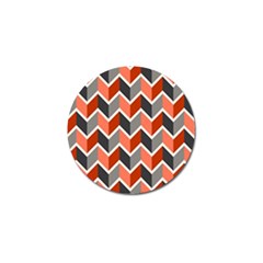 Colorful Zigzag Pattern Wallpaper Free Vector Golf Ball Marker by artworkshop