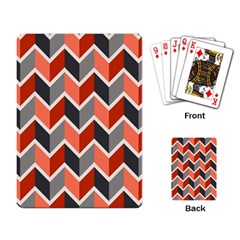 Colorful Zigzag Pattern Wallpaper Free Vector Playing Cards Single Design (rectangle) by artworkshop