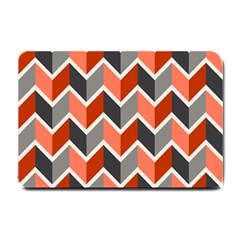 Colorful Zigzag Pattern Wallpaper Free Vector Small Doormat by artworkshop