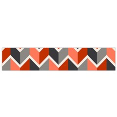 Colorful Zigzag Pattern Wallpaper Free Vector Small Premium Plush Fleece Scarf by artworkshop