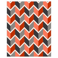 Colorful Zigzag Pattern Wallpaper Free Vector Drawstring Bag (small) by artworkshop