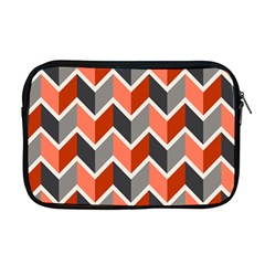 Colorful Zigzag Pattern Wallpaper Free Vector Apple Macbook Pro 17  Zipper Case by artworkshop