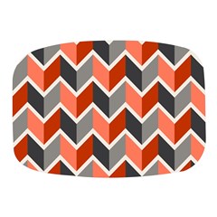 Colorful Zigzag Pattern Wallpaper Free Vector Mini Square Pill Box by artworkshop