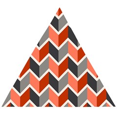 Colorful Zigzag Pattern Wallpaper Free Vector Wooden Puzzle Triangle by artworkshop