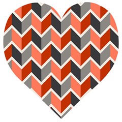 Colorful Zigzag Pattern Wallpaper Free Vector Wooden Puzzle Heart by artworkshop