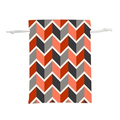 Colorful Zigzag Pattern Wallpaper Free Vector Lightweight Drawstring Pouch (m) by artworkshop