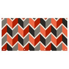 Colorful Zigzag Pattern Wallpaper Free Vector Banner And Sign 8  X 4  by artworkshop