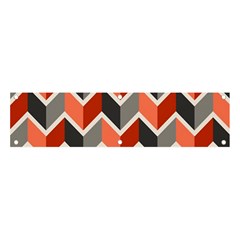 Colorful Zigzag Pattern Wallpaper Free Vector Banner And Sign 4  X 1  by artworkshop