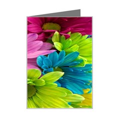 Flowers Wallpaper Mini Greeting Card