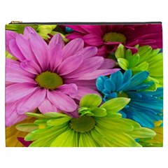 Flowers Wallpaper Cosmetic Bag (xxxl) by artworkshop