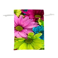 Flowers Wallpaper Lightweight Drawstring Pouch (s) by artworkshop