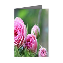 Flowers Mini Greeting Card by artworkshop