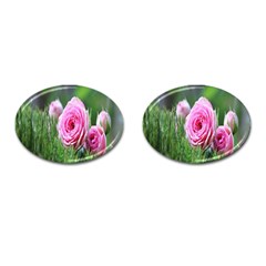 Flowers Cufflinks (oval) by artworkshop