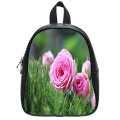 Flowers School Bag (small) by artworkshop