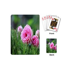 Flowers Playing Cards Single Design (mini) by artworkshop