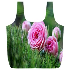 Flowers Full Print Recycle Bag (xxl) by artworkshop