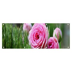 Flowers Banner And Sign 8  X 3  by artworkshop