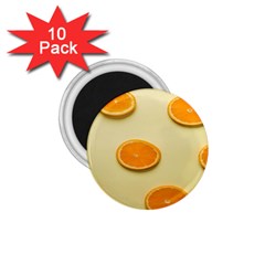 Fruite Orange 1 75  Magnets (10 Pack)  by artworkshop