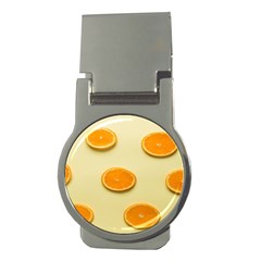 Fruite Orange Money Clips (round)  by artworkshop