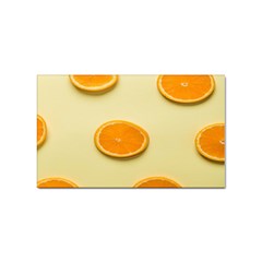 Fruite Orange Sticker (rectangular) by artworkshop