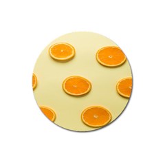 Fruite Orange Magnet 3  (round) by artworkshop