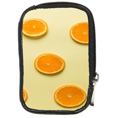 Fruite Orange Compact Camera Leather Case