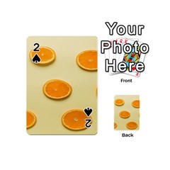 Fruite Orange Playing Cards 54 Designs (mini) by artworkshop