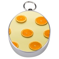 Fruite Orange Silver Compasses by artworkshop