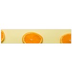 Fruite Orange Small Premium Plush Fleece Scarf Front