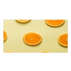 Fruite Orange Satin Shawl 45  X 80  by artworkshop