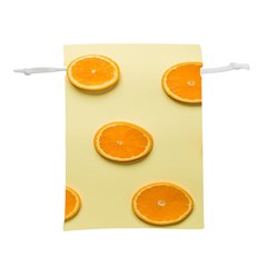 Fruite Orange Lightweight Drawstring Pouch (l) by artworkshop