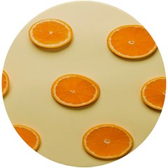 Fruite Orange Uv Print Round Tile Coaster