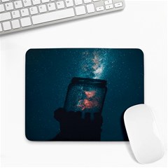 Swimming  Small Mousepad by artworkshop