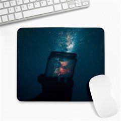 Swimming  Large Mousepad by artworkshop