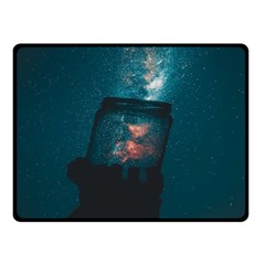 Swimming  Fleece Blanket (small) by artworkshop